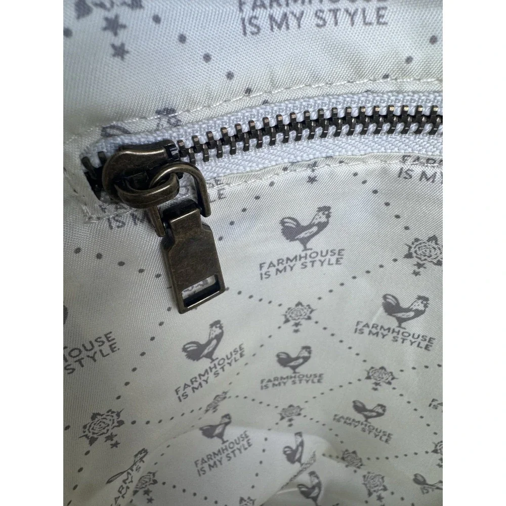 Farmhouse Is My Style Home Sweet‎ Farm Green And Yellow Football 🏈 Pattern Bag